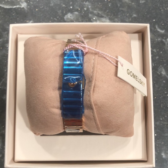 Gomelsky Eppie Sneed Steel MOP Dial Quartz Ladies - Picture 3 of 9